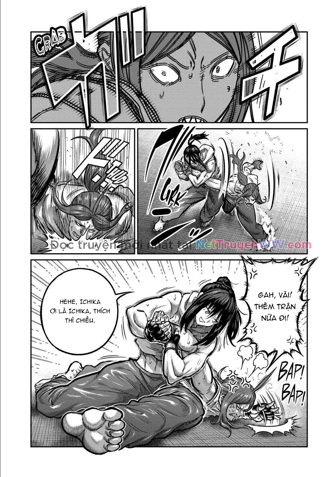 Isshou Senkin - Sàn Đấu Điên Rồ Chap 38 - Next Chap 39