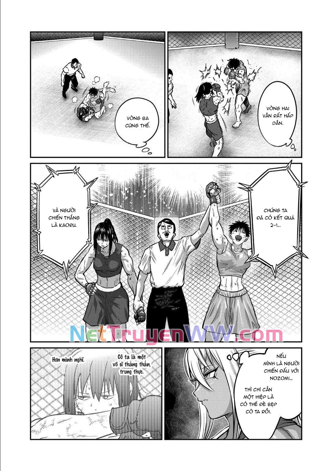 Isshou Senkin - Sàn Đấu Điên Rồ Chap 38 - Next Chap 39