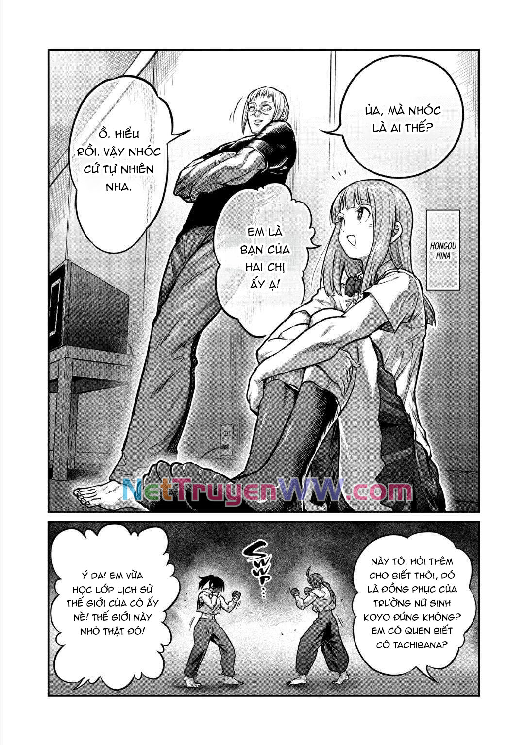 Isshou Senkin - Sàn Đấu Điên Rồ Chap 38 - Next Chap 39