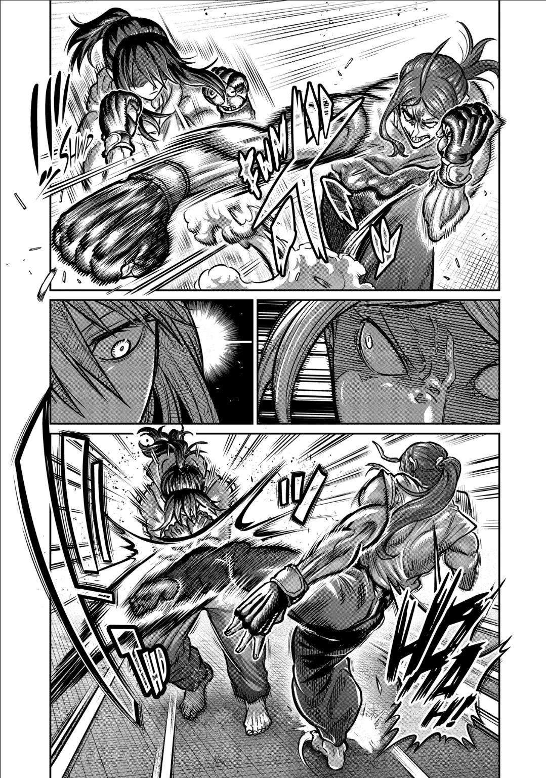 Isshou Senkin - Sàn Đấu Điên Rồ Chap 38 - Next Chap 39