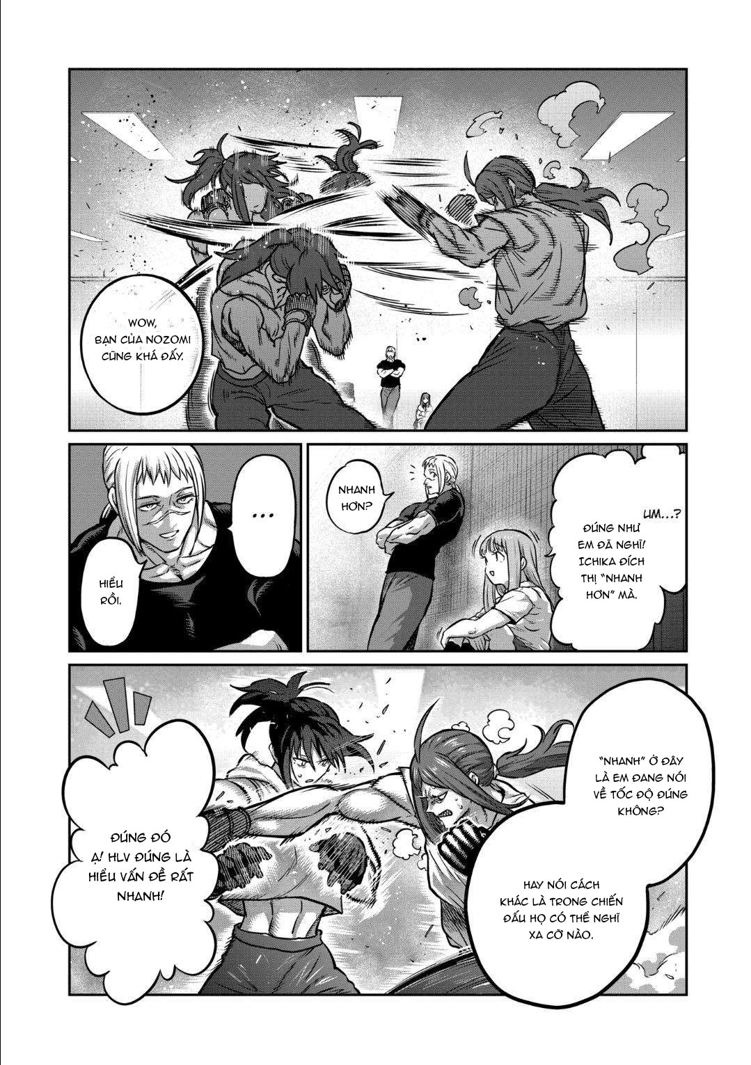 Isshou Senkin - Sàn Đấu Điên Rồ Chap 38 - Next Chap 39