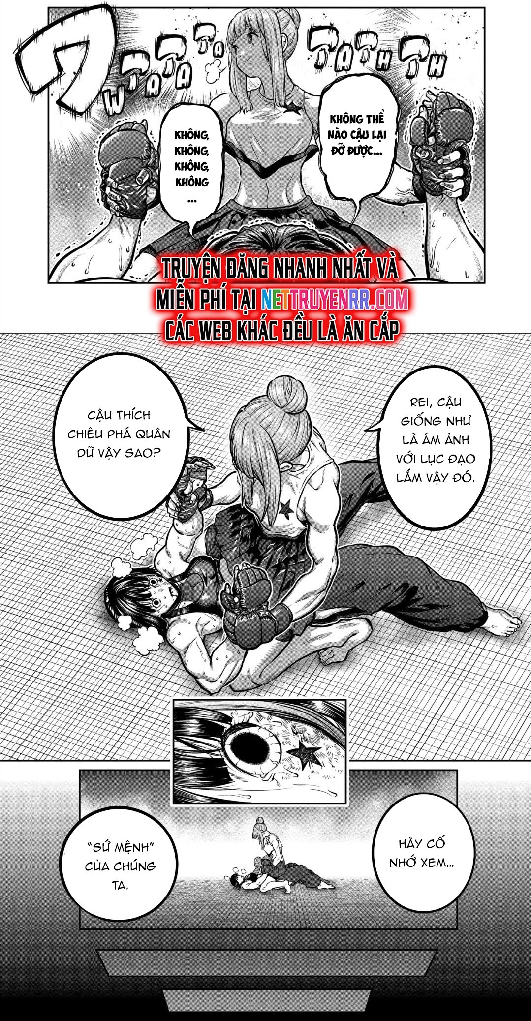 Isshou Senkin - Sàn Đấu Điên Rồ Chap 44 - Next Chap 45