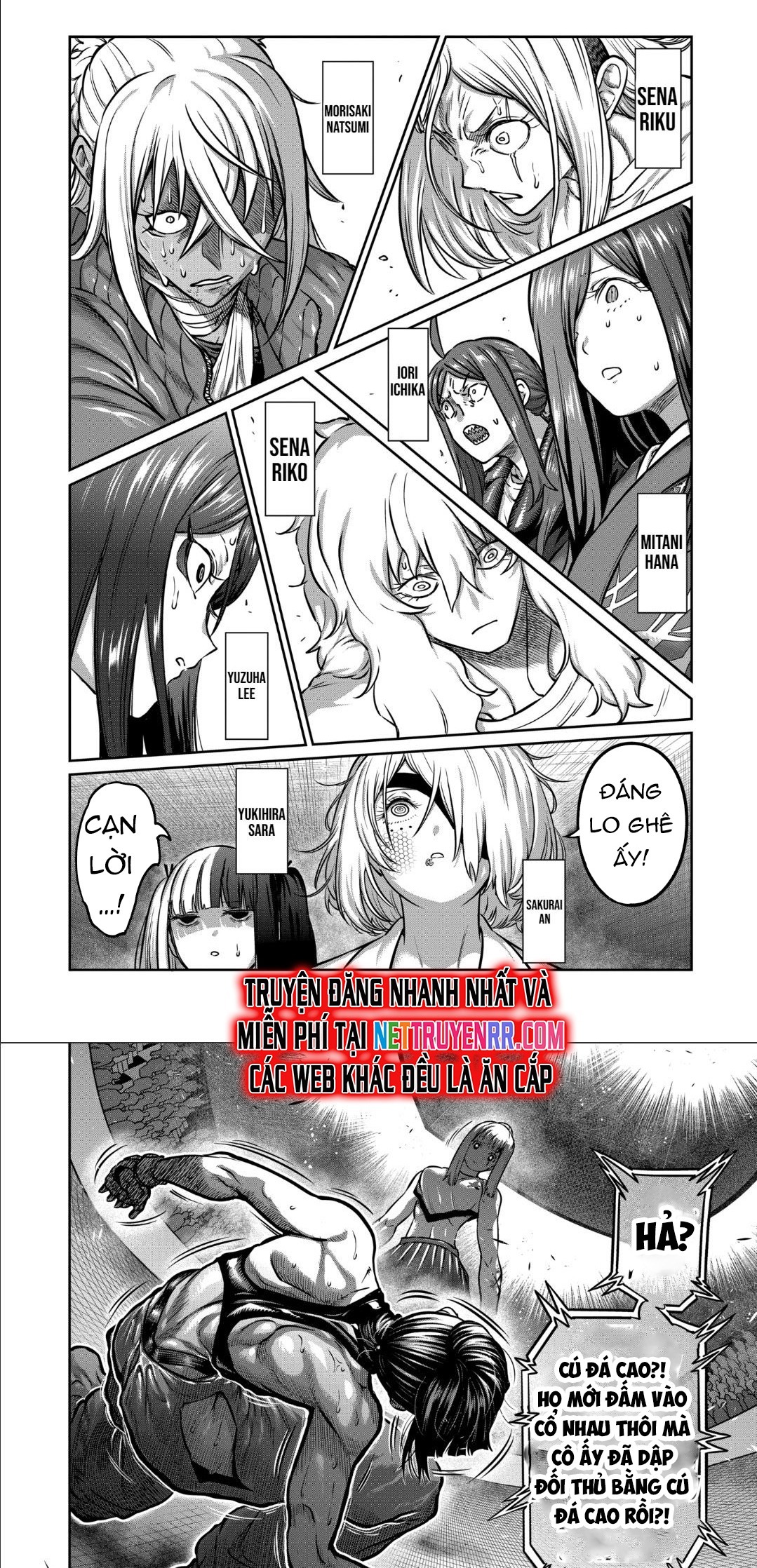 Isshou Senkin - Sàn Đấu Điên Rồ Chap 44 - Next Chap 45