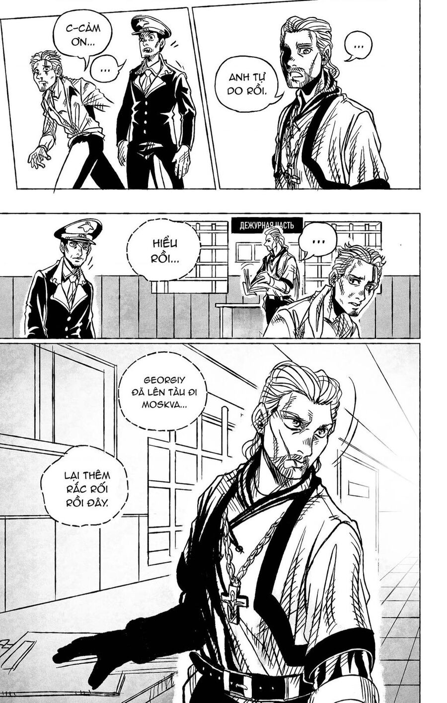 Jojo's Bizarre Adventure: Moscow Calling Chap 10 - Next Chap 11