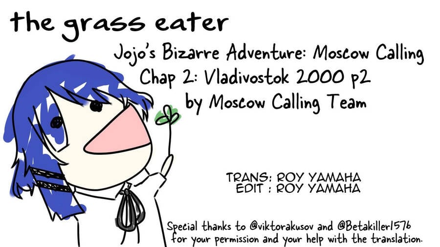 Jojo's Bizarre Adventure: Moscow Calling Chap 2 - Next Chap 3