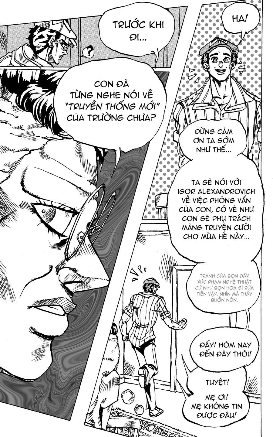 Jojo's Bizarre Adventure: Moscow Calling Chap 3 - Next Chap 4