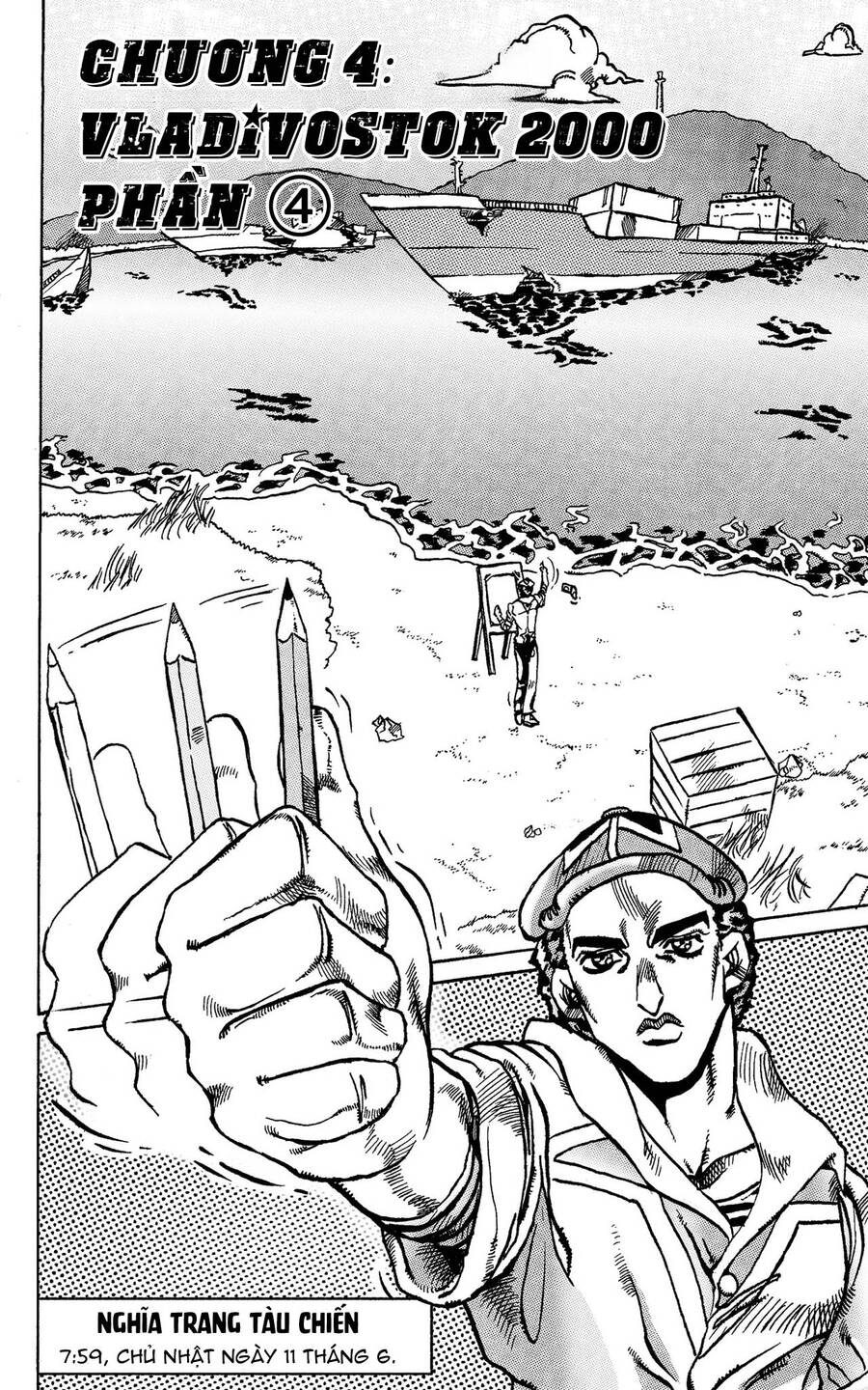 Jojo's Bizarre Adventure: Moscow Calling Chap 4 - Next Chap 5