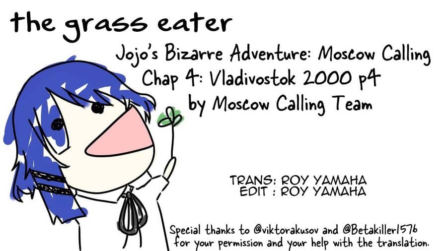 Jojo's Bizarre Adventure: Moscow Calling Chap 4 - Next Chap 5