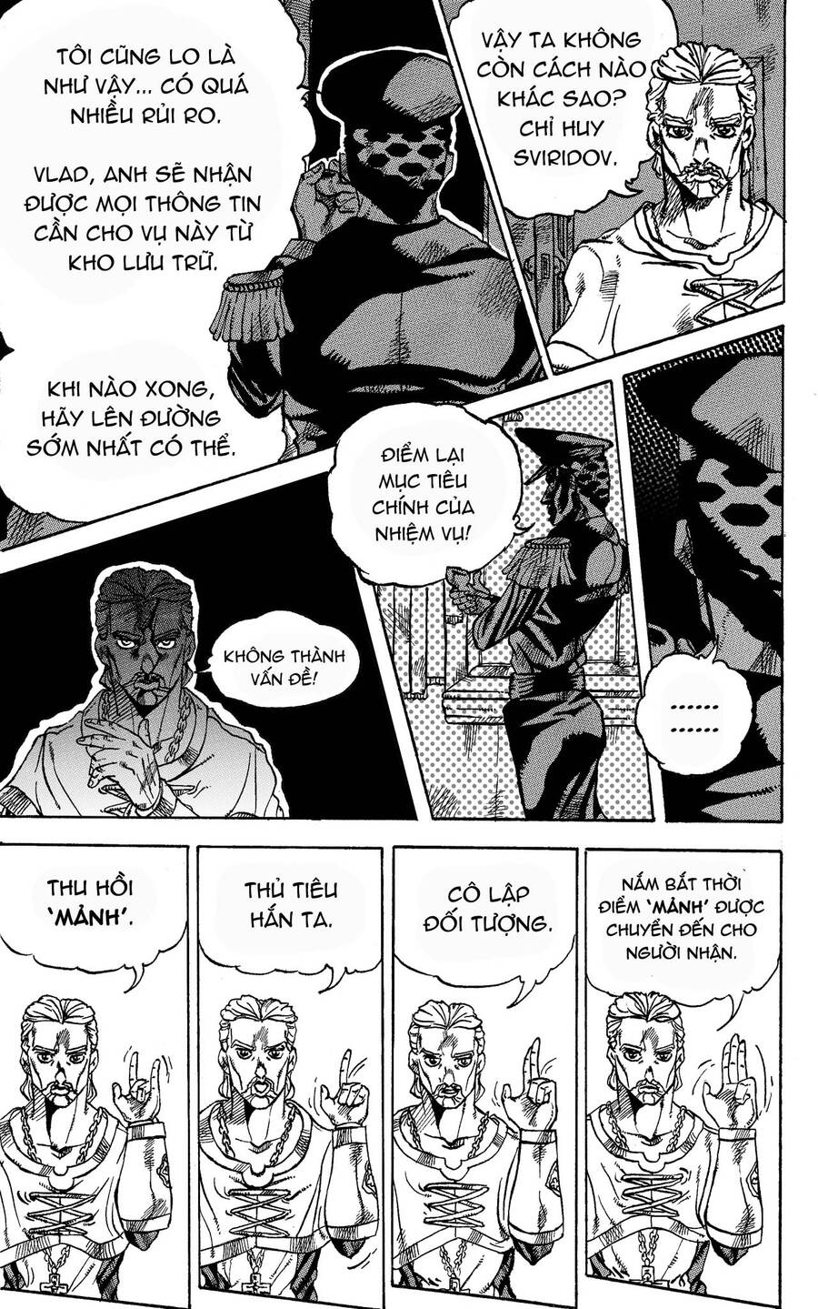 Jojo's Bizarre Adventure: Moscow Calling Chap 5 - Next Chap 6