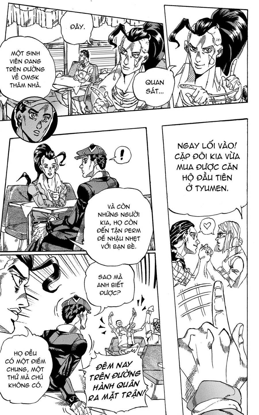 Jojo's Bizarre Adventure: Moscow Calling Chap 6 - Next Chap 7