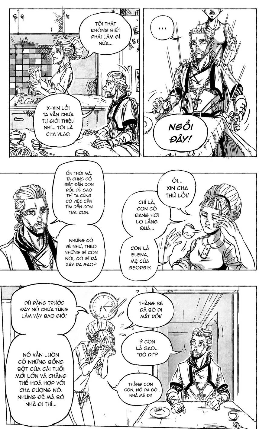 Jojo's Bizarre Adventure: Moscow Calling Chap 9 - Next Chap 10