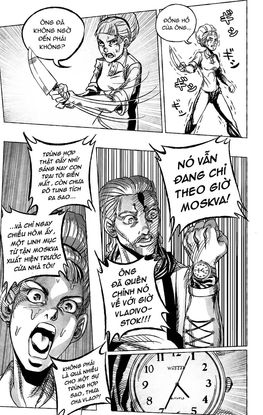 Jojo's Bizarre Adventure: Moscow Calling Chap 9 - Next Chap 10