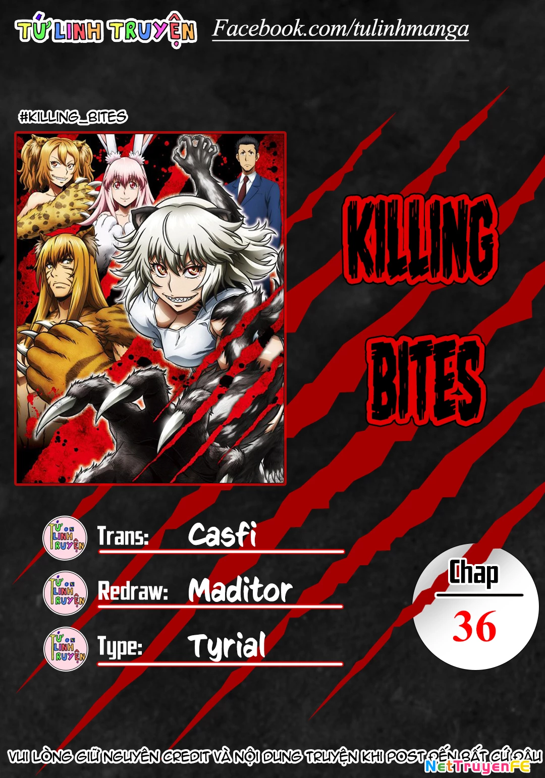 Killing Bites Chap 36 - Next Chap 37