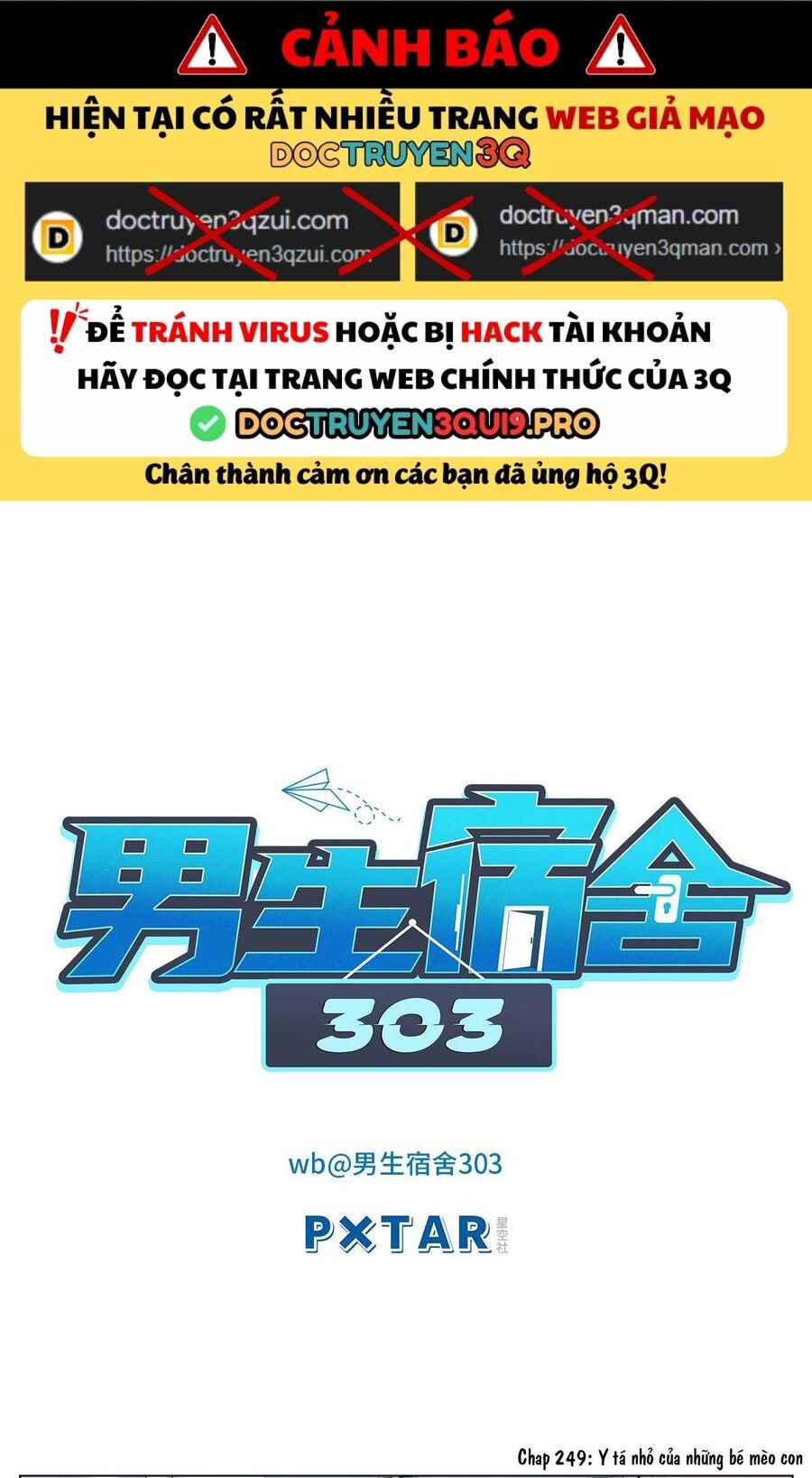 Ký Túc Xá Nam Phòng 303 Chap 249 - Next Chap 250