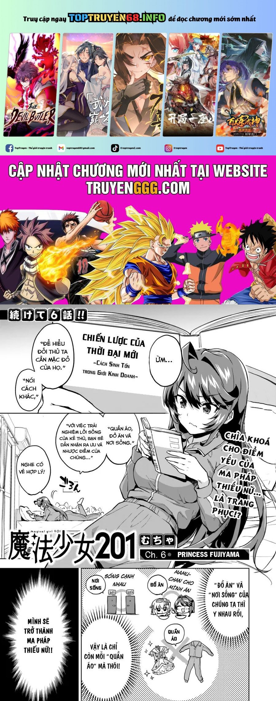 Ma Pháp Thiếu Nữ 201 Chap 6 - Next Chap 7