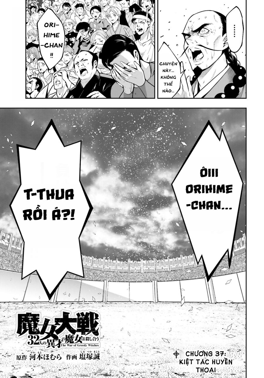 Majo Taisen - The War Of Greedy Witches Chap 37 - Next Chap 38