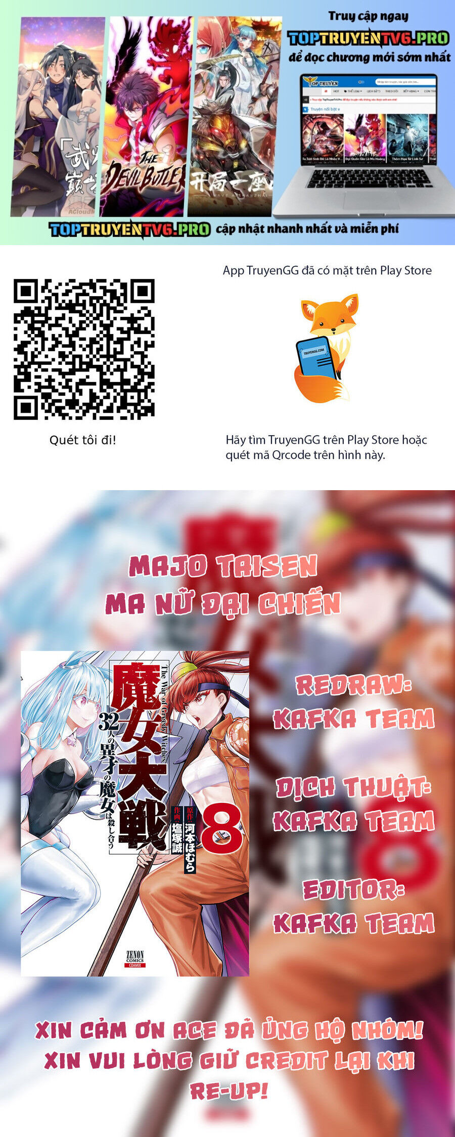 Majo Taisen - The War Of Greedy Witches Chap 44 - Next Chap 45