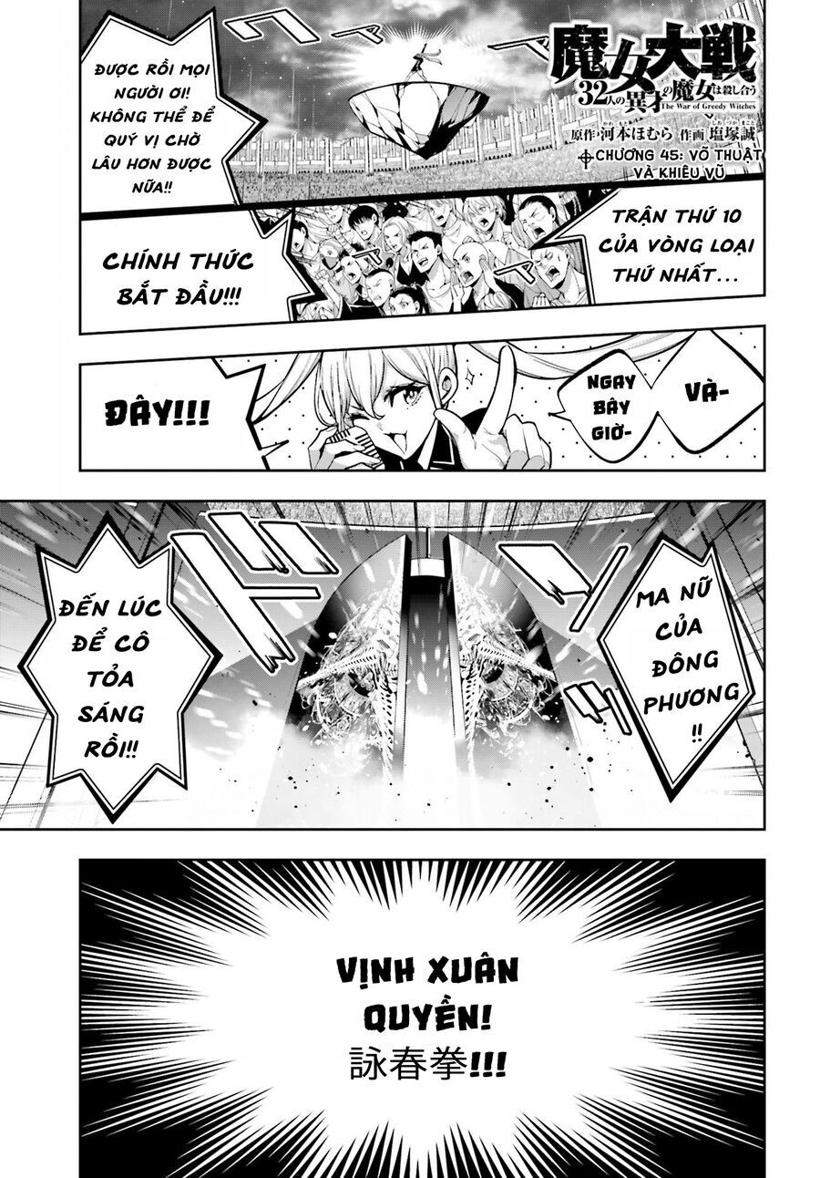 Majo Taisen - The War Of Greedy Witches Chap 45 - Next Chap 46