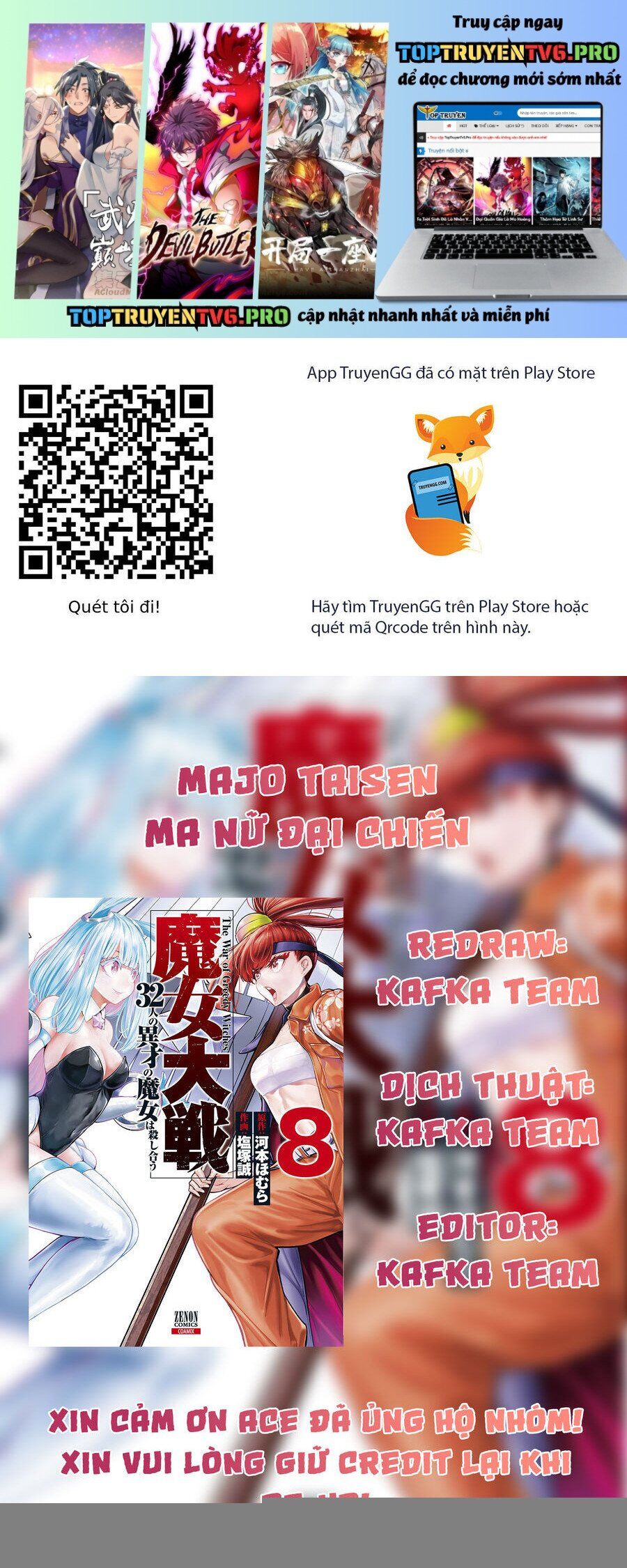 Majo Taisen - The War Of Greedy Witches Chap 46 - Next Chap 47