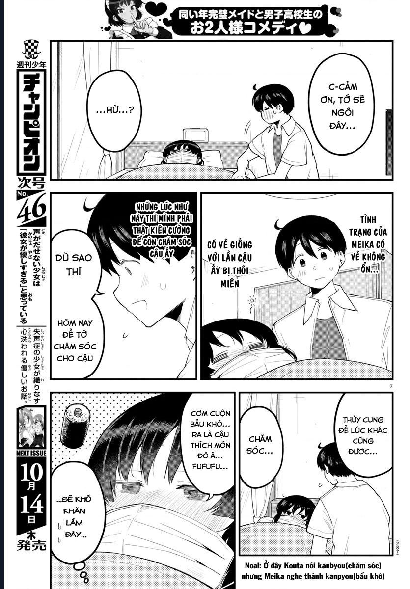 Meika-San Can't Conceal Her Emotions Chap 85 - Next Chap 86