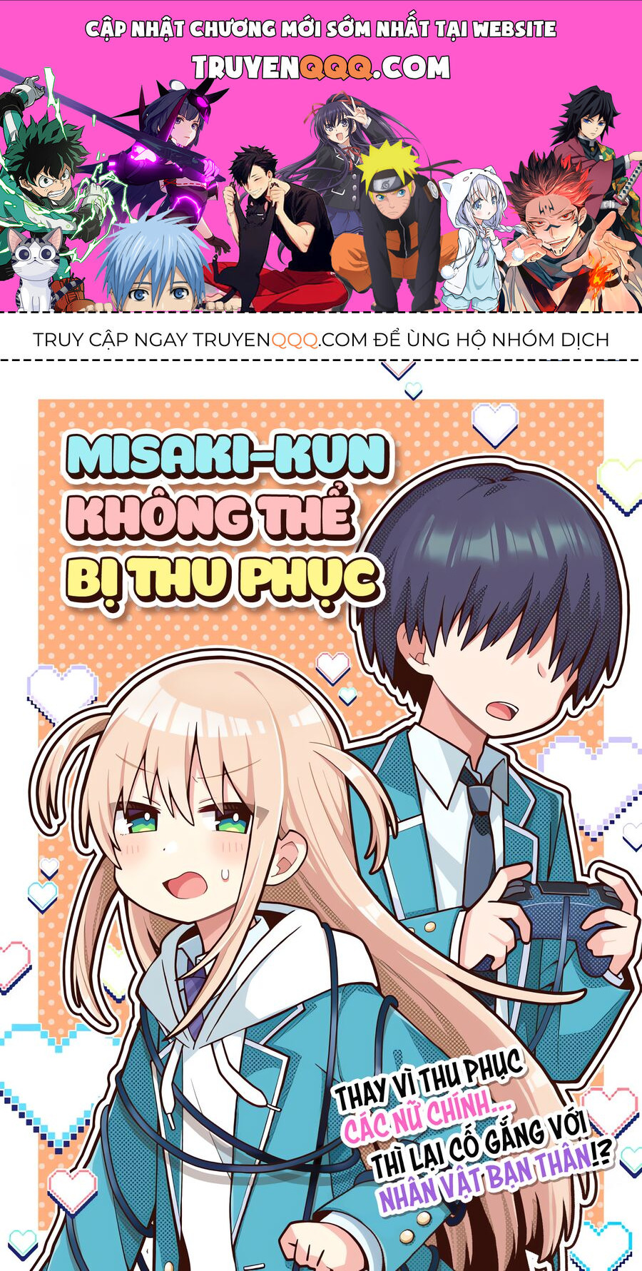 Misaki-Kun Không Thể Bị Thu Phục Chap 8 - Next Chap 9
