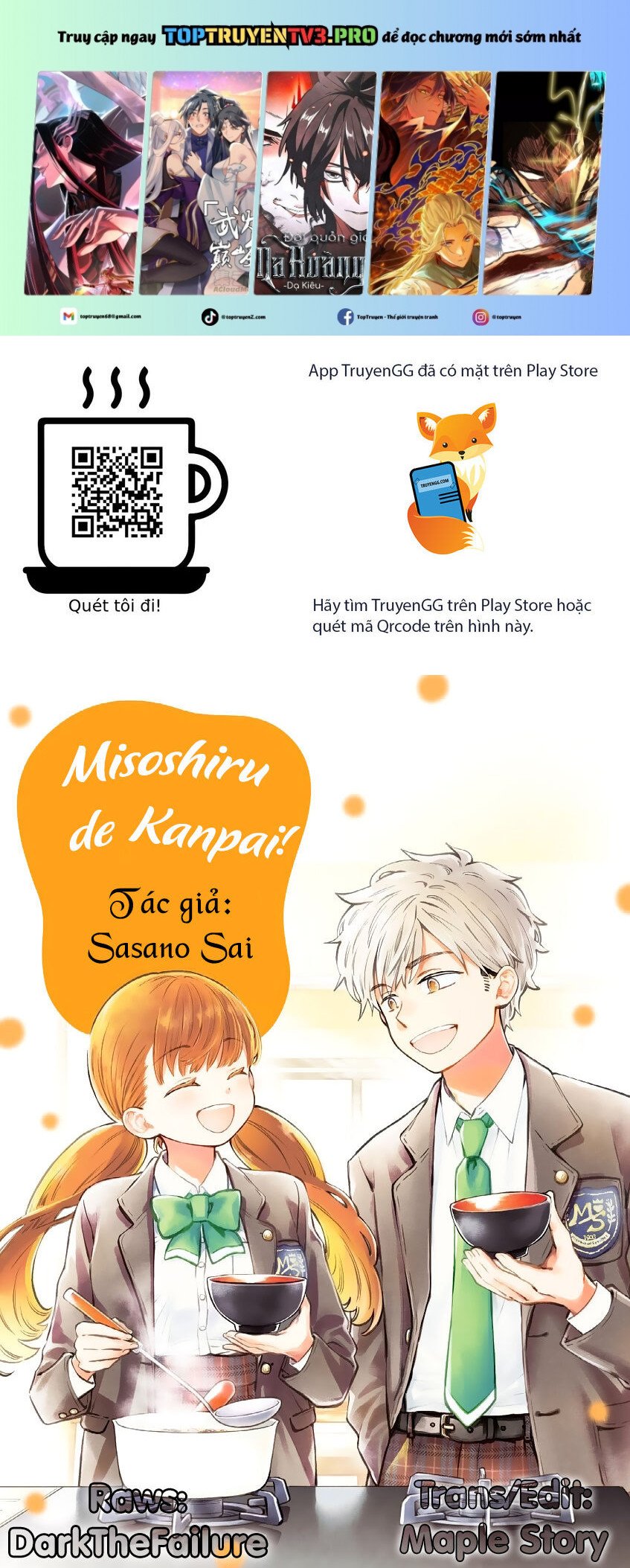Misoshiru De Kanpai! Chap 31 - Next Chap 32