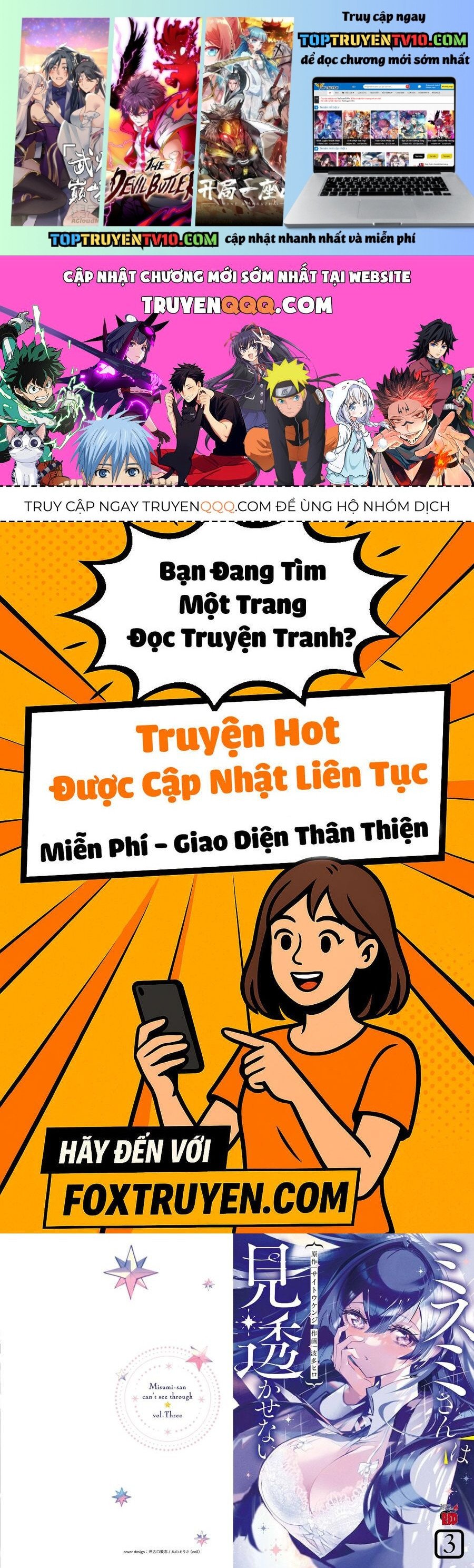 Misumi-San Không Thể Nhìn Thấu! Chap 16 - Next Chap 17