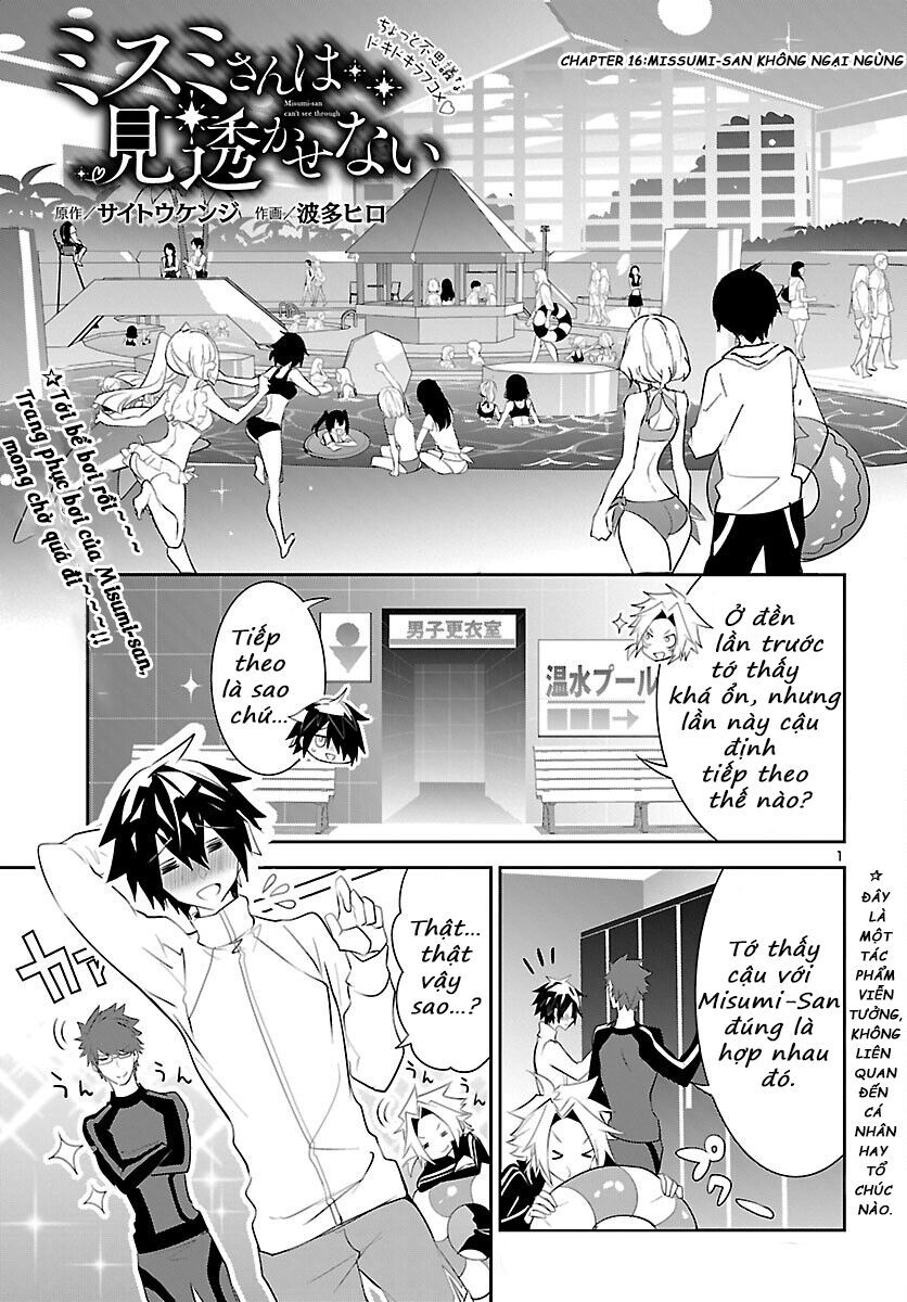 Misumi-San Không Thể Nhìn Thấu! Chap 16 - Next Chap 17