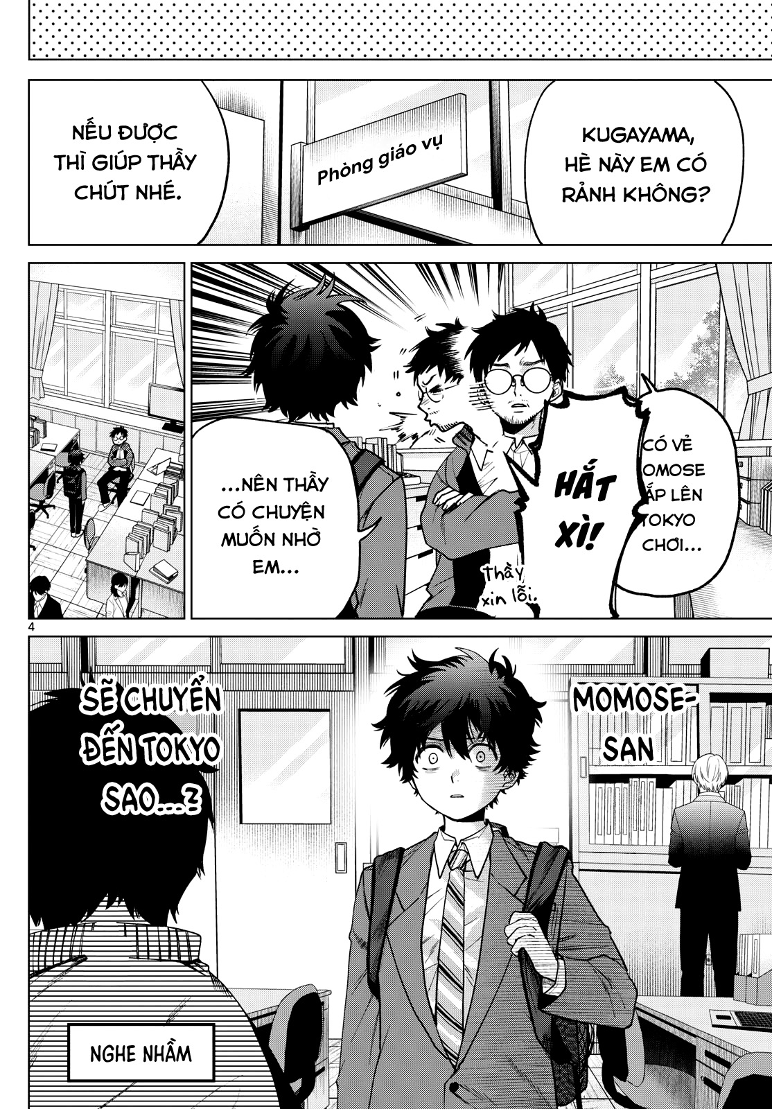 Mối Tình Đầu Đầy Trắc Trở Của Momose Akira Chap 17 - Next Chap 18