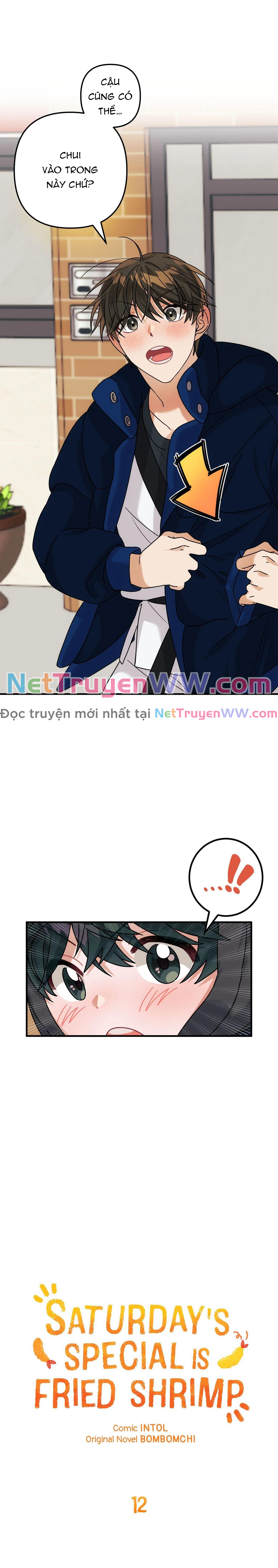 Món Đặc Biệt Thứ Bảy Là Tôm Chiên Chap 12 - Next Chap 13