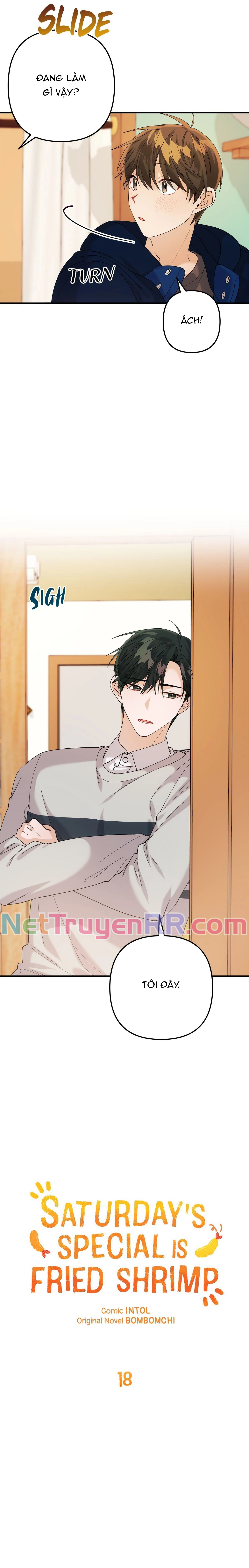 Món Đặc Biệt Thứ Bảy Là Tôm Chiên Chap 18 - Next Chap 19