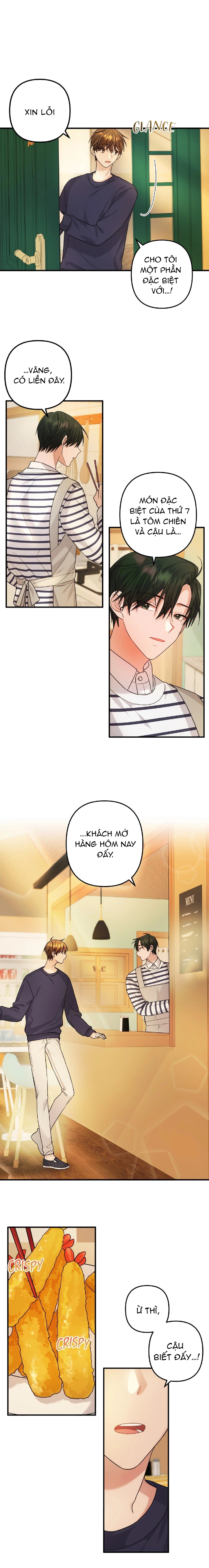 Món Đặc Biệt Thứ Bảy Là Tôm Chiên Chap 3 - Next Chap 4