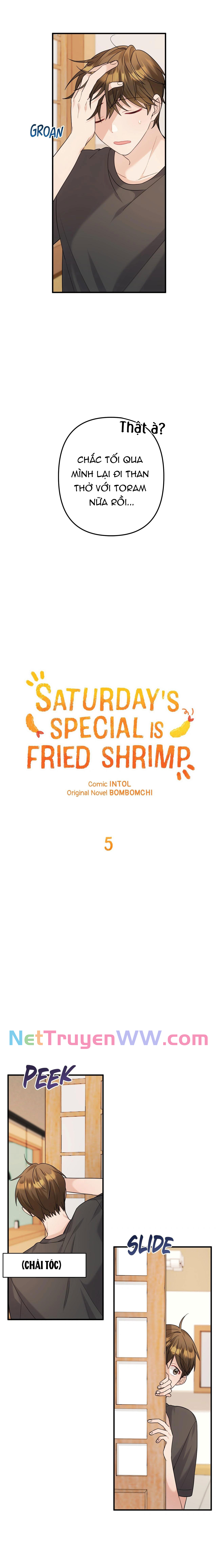 Món Đặc Biệt Thứ Bảy Là Tôm Chiên Chap 5 - Next Chap 6