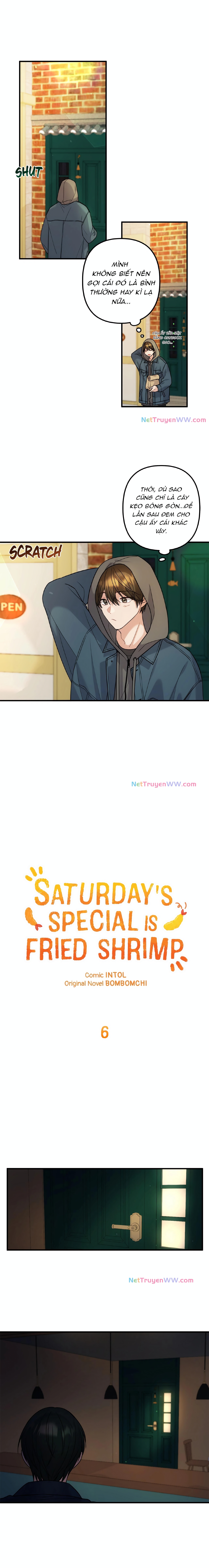 Món Đặc Biệt Thứ Bảy Là Tôm Chiên Chap 6 - Next Chap 7