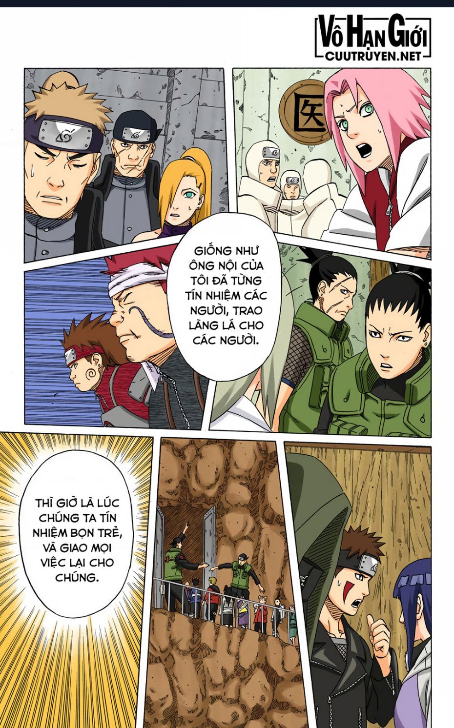Naruto Full Màu Chap 421 - Next Chap 422