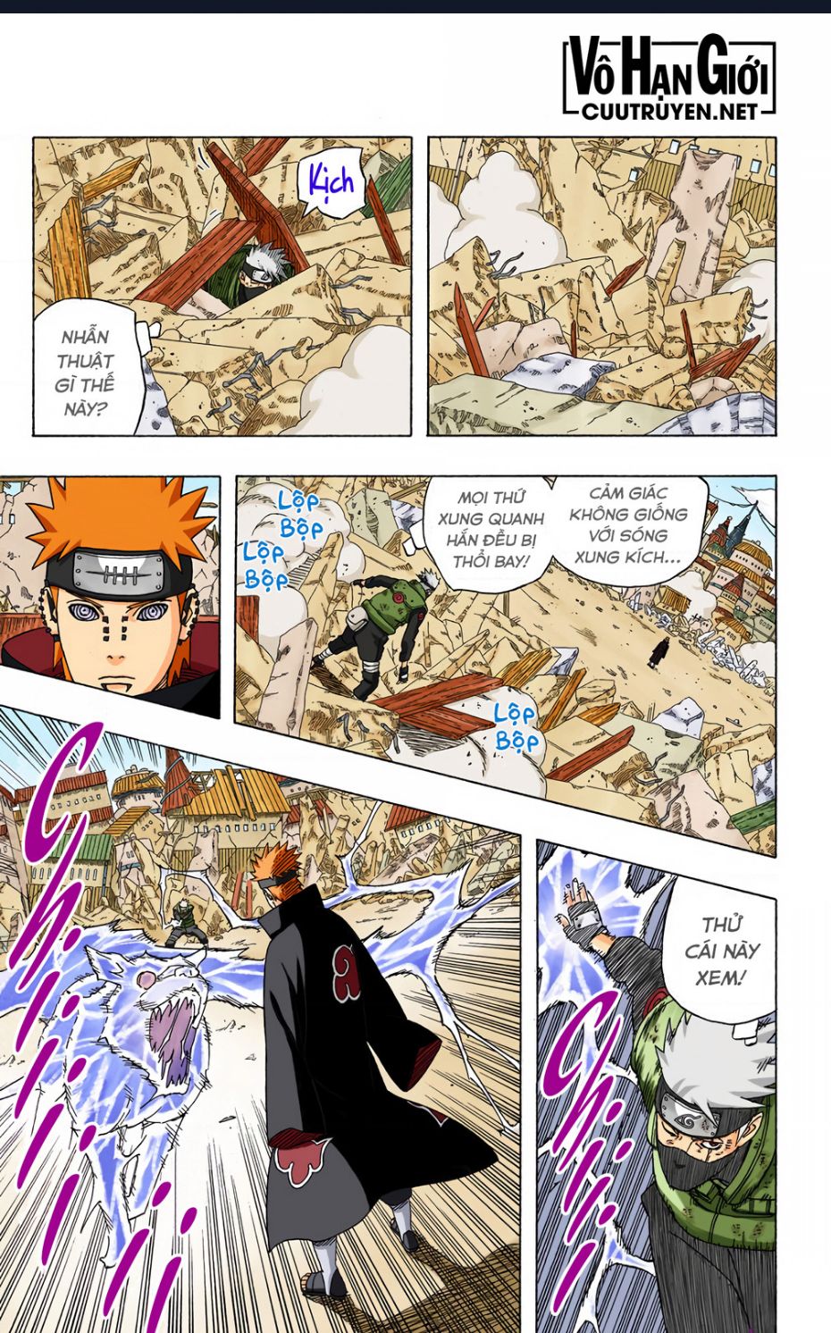 Naruto Full Màu Chap 421 - Next Chap 422