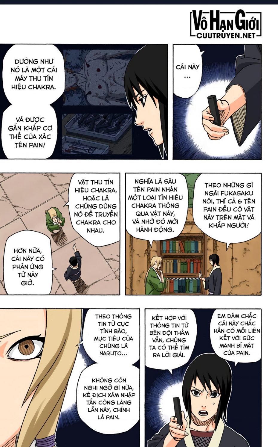 Naruto Full Màu Chap 421 - Next Chap 422