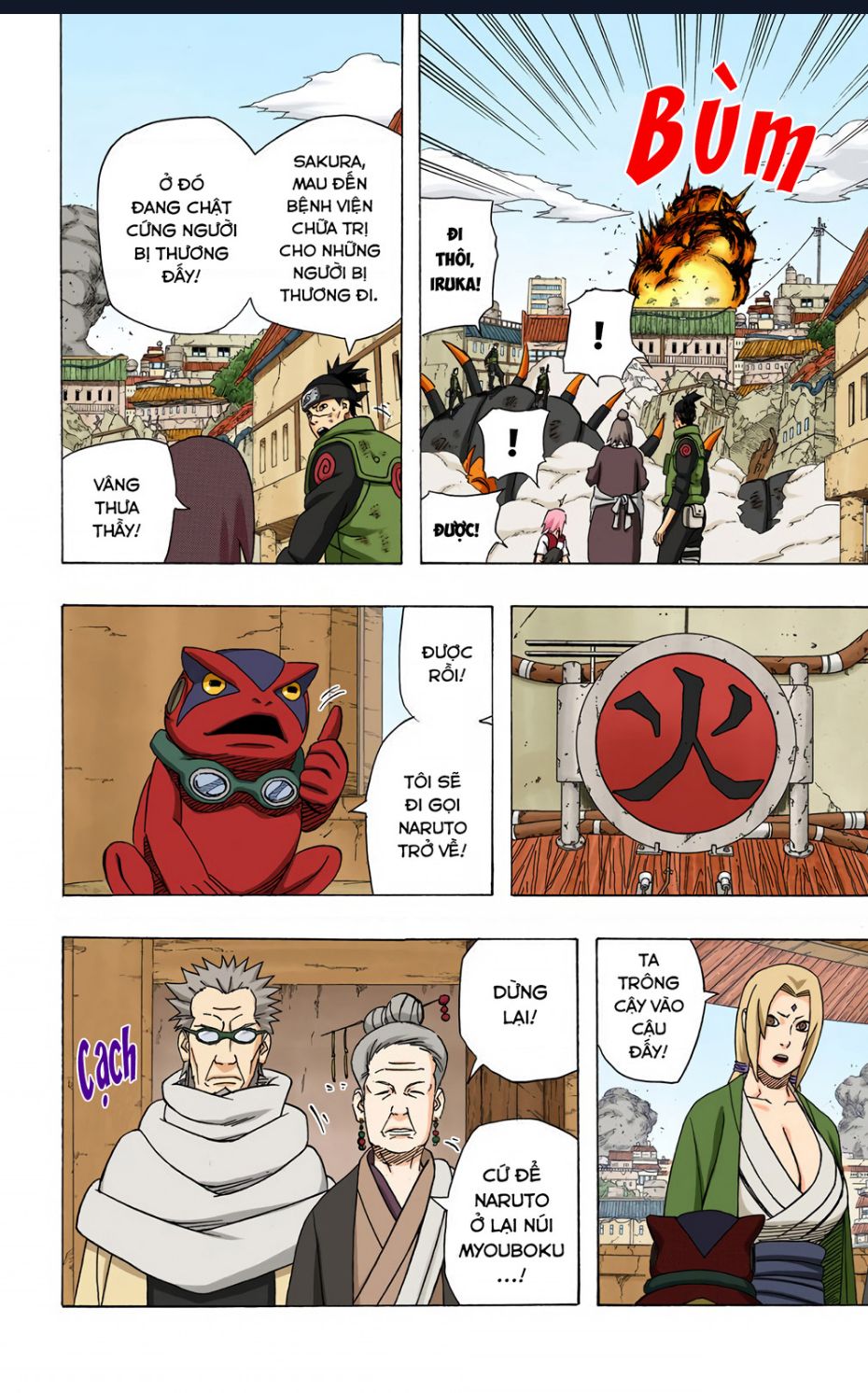 Naruto Full Màu Chap 421 - Next Chap 422