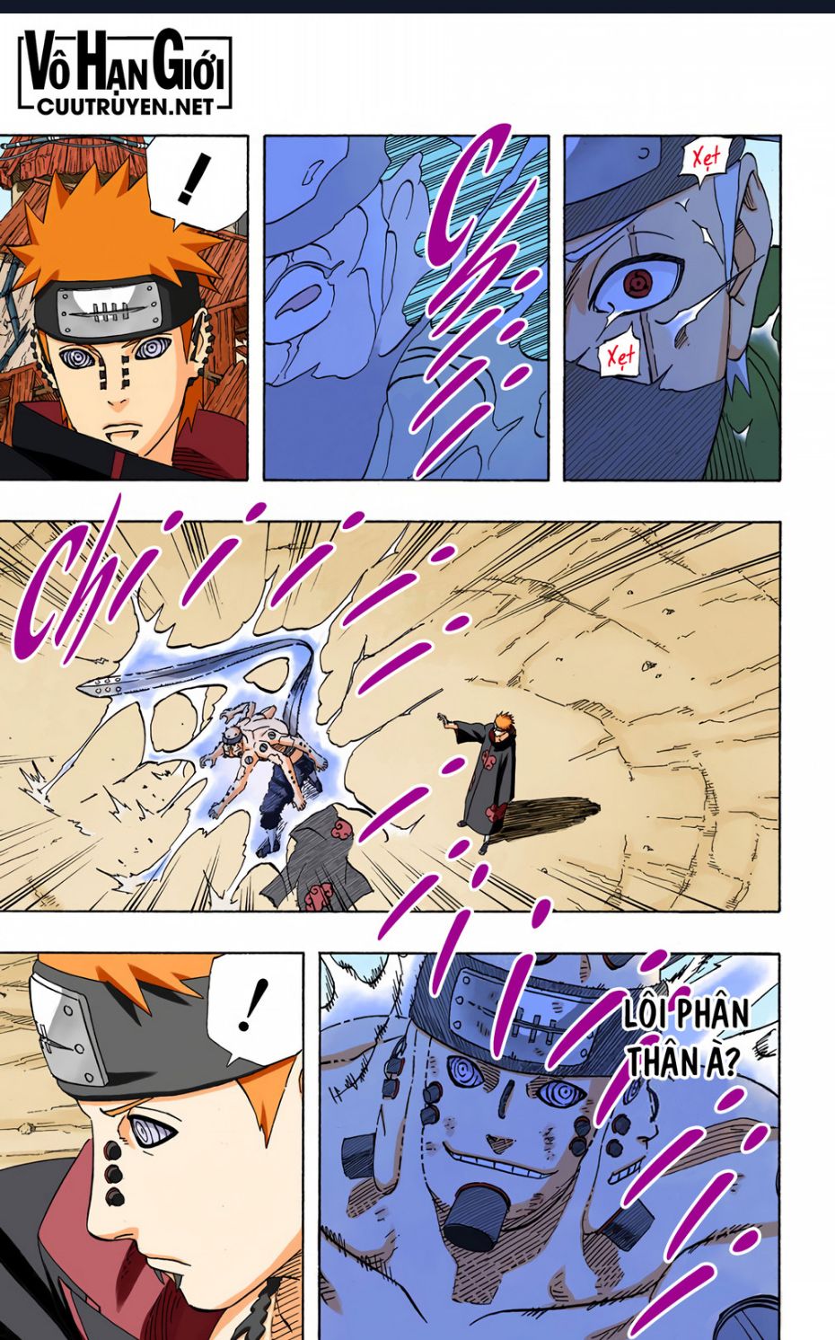 Naruto Full Màu Chap 422 - Next Chap 423