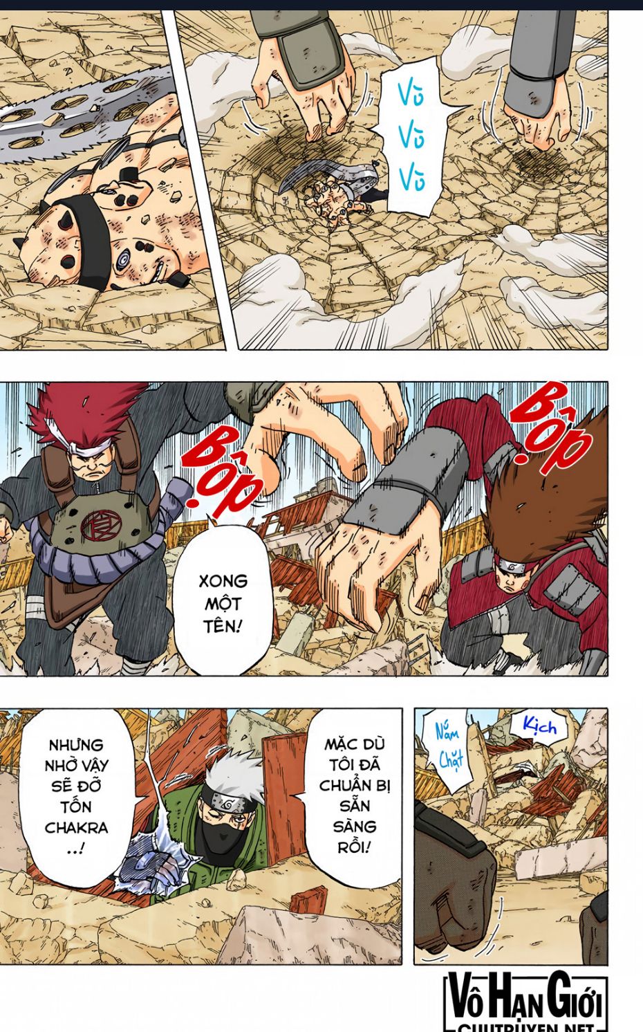 Naruto Full Màu Chap 422 - Next Chap 423