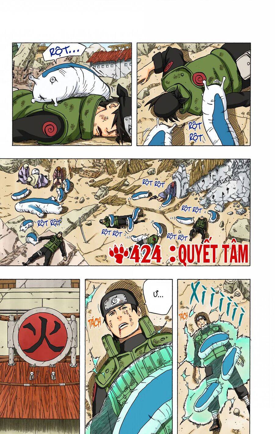 Naruto Full Màu Chap 424 - Next Chap 425