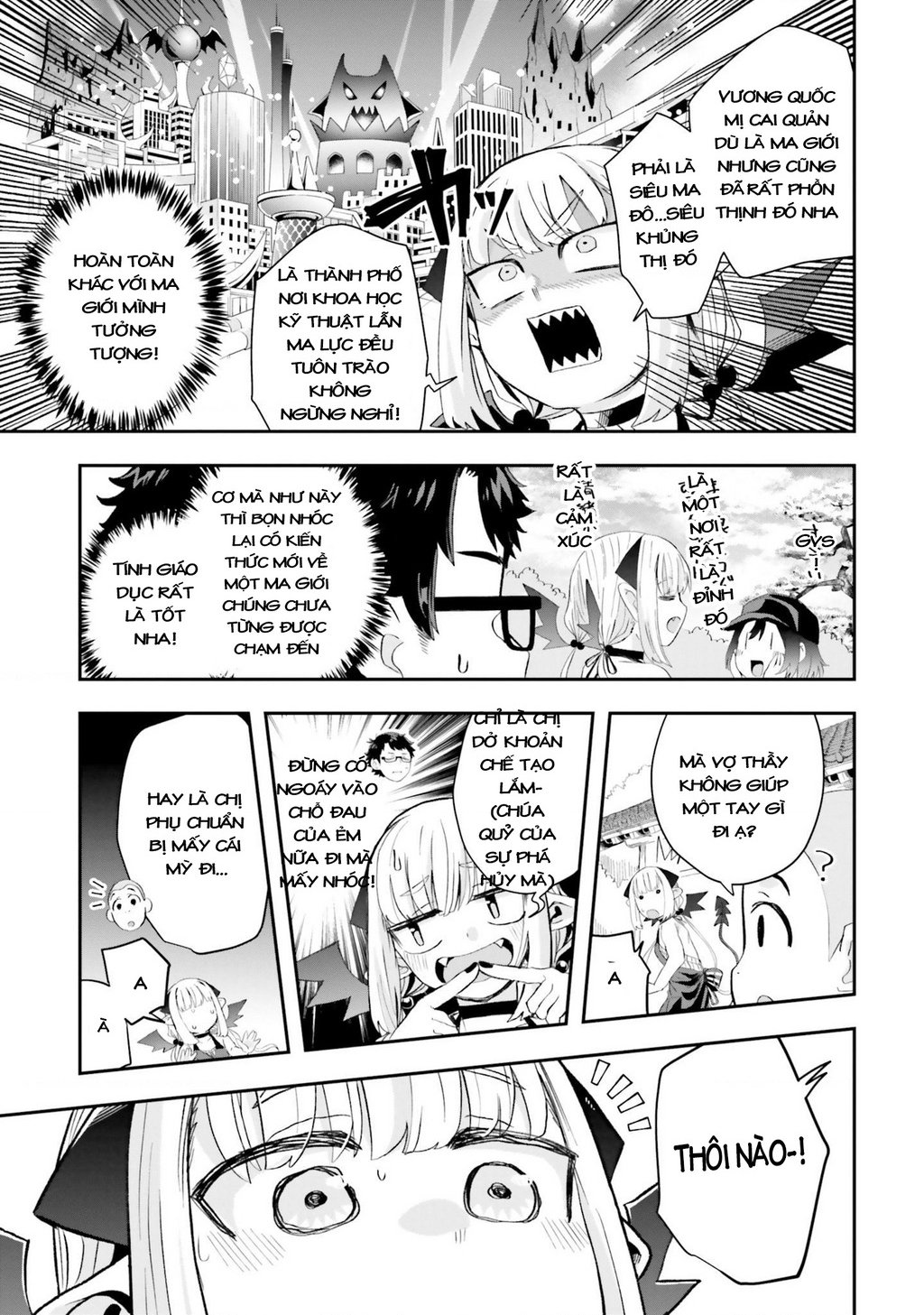 Nếu Chúa Quỷ Kết Hôn Ở Thôn Quê Chap 9 - Next Chap 10