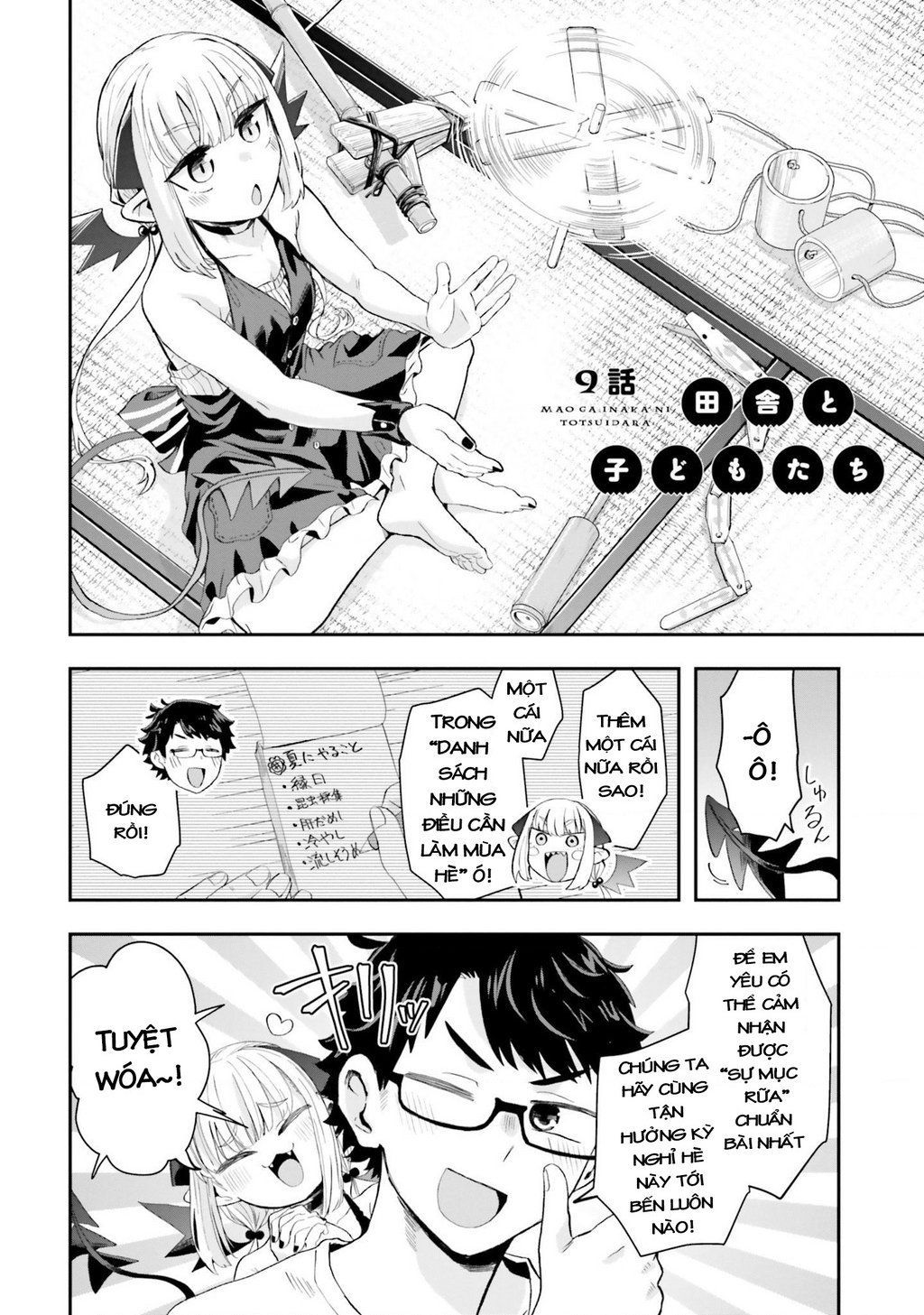 Nếu Chúa Quỷ Kết Hôn Ở Thôn Quê Chap 9 - Next Chap 10