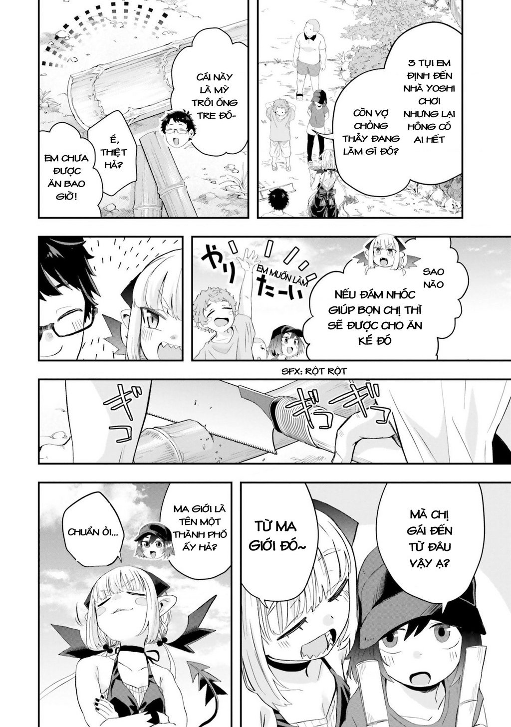 Nếu Chúa Quỷ Kết Hôn Ở Thôn Quê Chap 9 - Next Chap 10