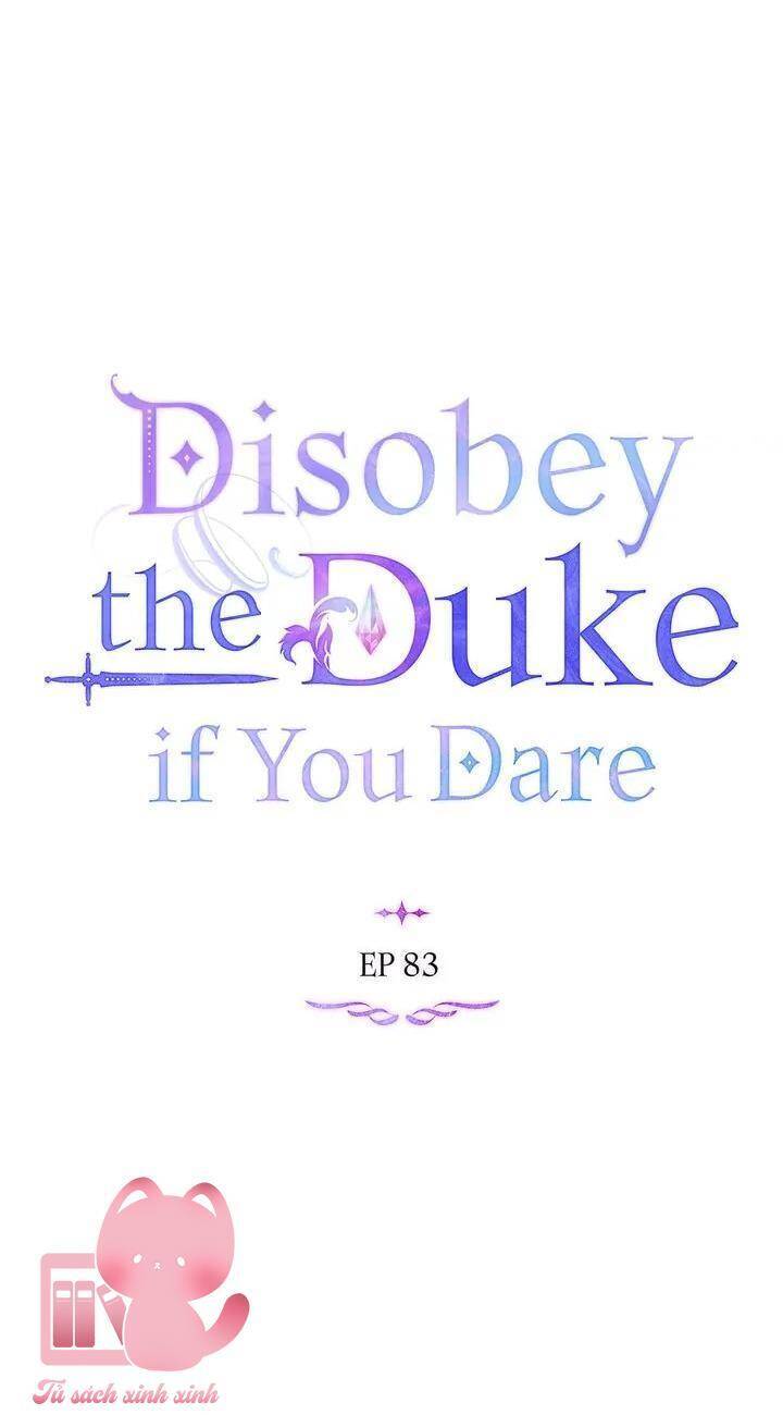 Nếu Tôi Không Nghe Lời Công Tước Chap 83 - Next Chap 84