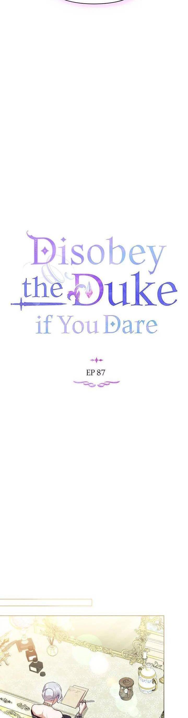 Nếu Tôi Không Nghe Lời Công Tước Chap 87 - Next Chap 88