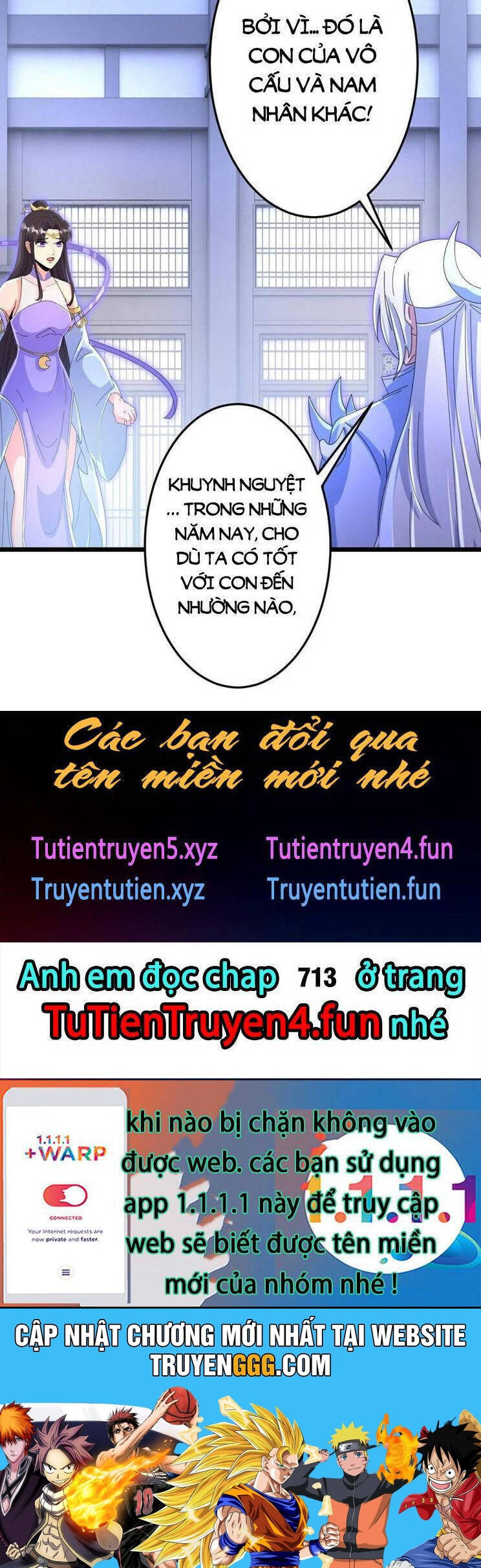 Nghịch Thiên Tà Thần Chap 712 - Next Chap 713