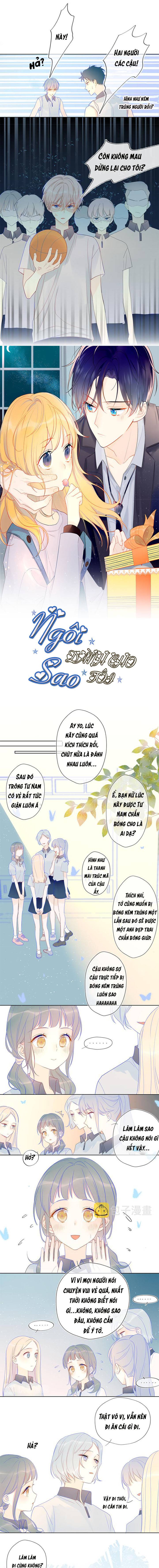 NGÔI SAO MAY MẮN DÀNH CHO TÔI Chap 8 - Next Chap 9