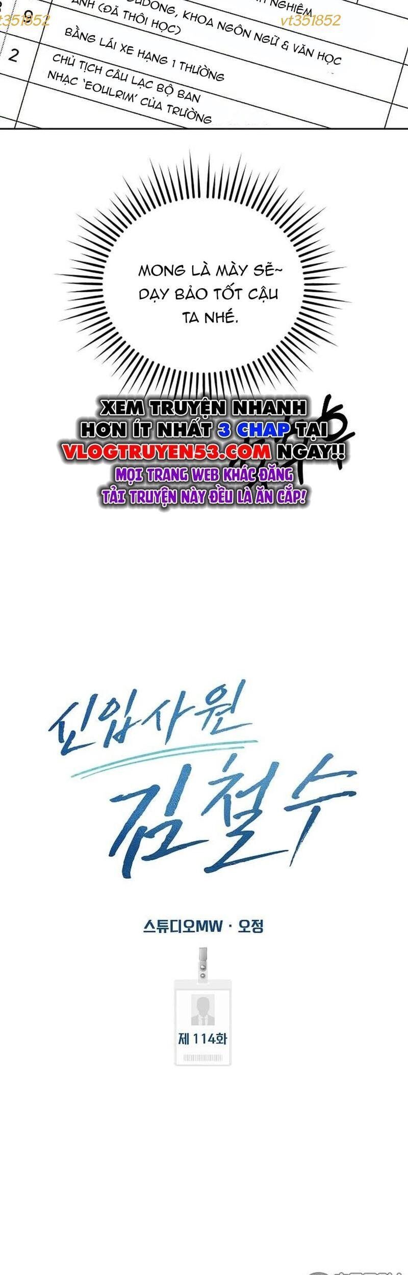 Nhân Viên Thực Tập Kim Cheolsu Chap 113 - Next Chap 114