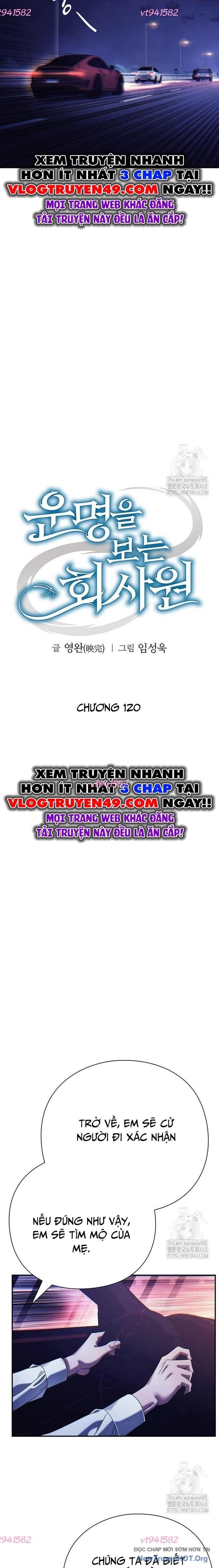 Nhân Viên Văn Phòng Nhìn Thấy Vận Mệnh Chap 120 - Next Chap 121